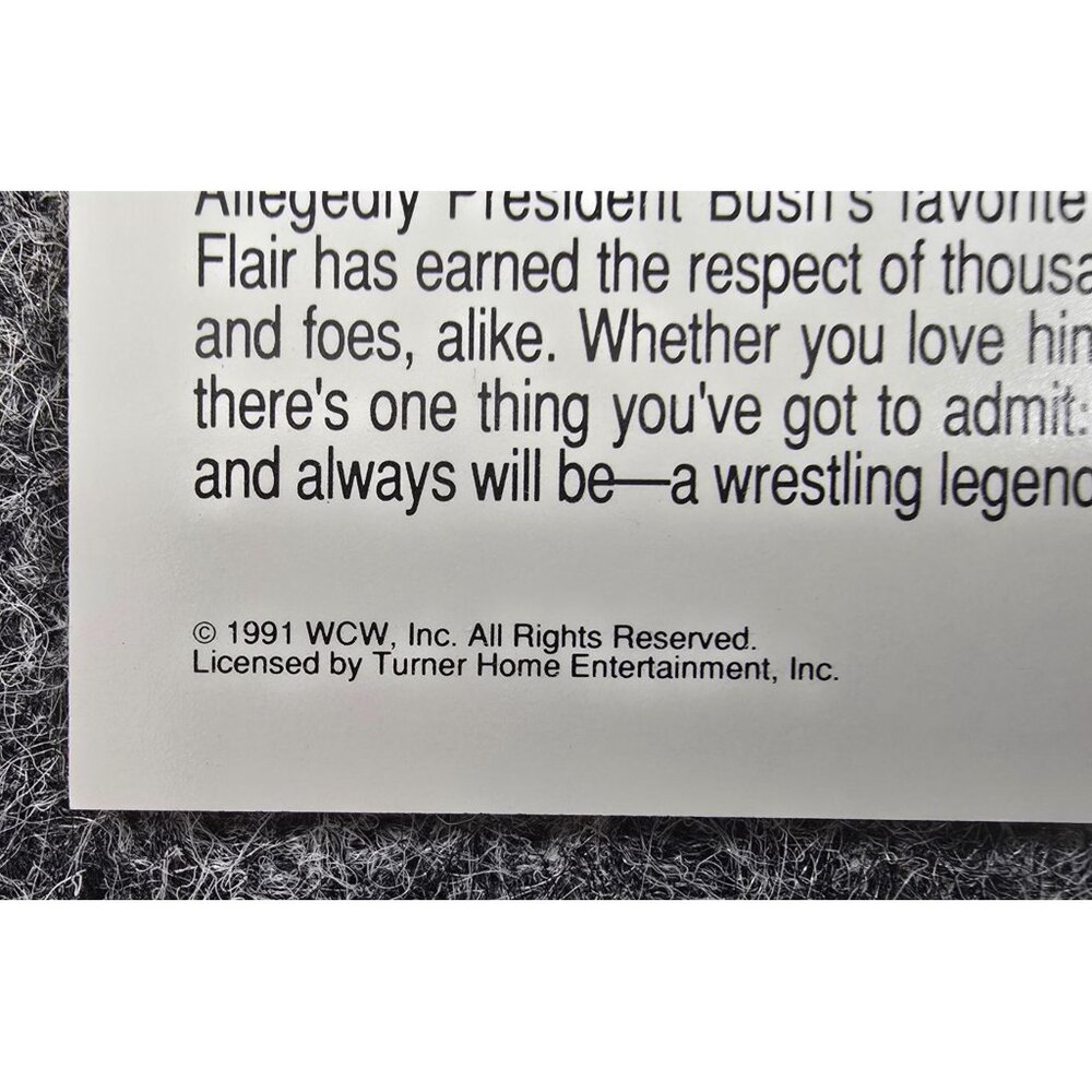 WCW 1991 Ric Flair Trading Card Set Licensed By Turner - Picture 2 of 7
